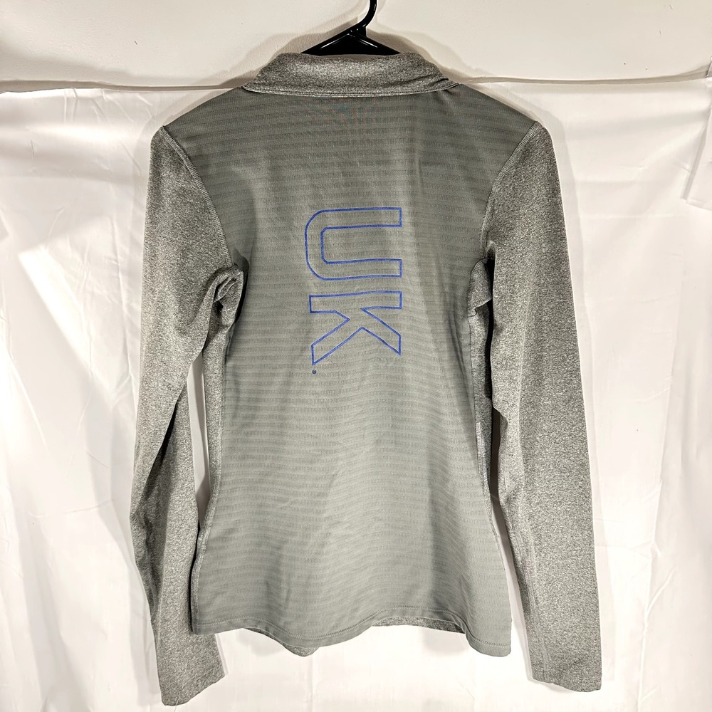 Nike Dri-Fit 1/4 Zip UK Kentucky Wildcats Women's Gray Pullover M Fall - Picture 5 of 5